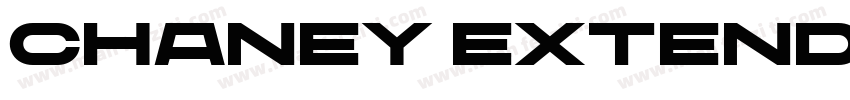 CHANEY Extended字体转换